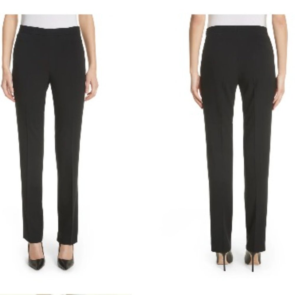 New! High-Fashion Pinstripe Trousers from Akris Punto—Never Worn!